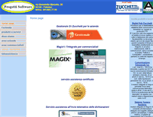 Tablet Screenshot of progettisoftware.it